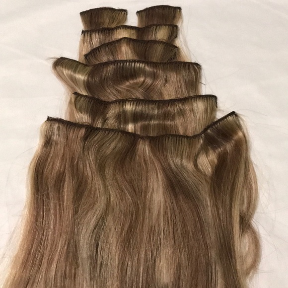 Clip-in extensions. Sultra color. Remy real hair. - Picture 3 of 5
